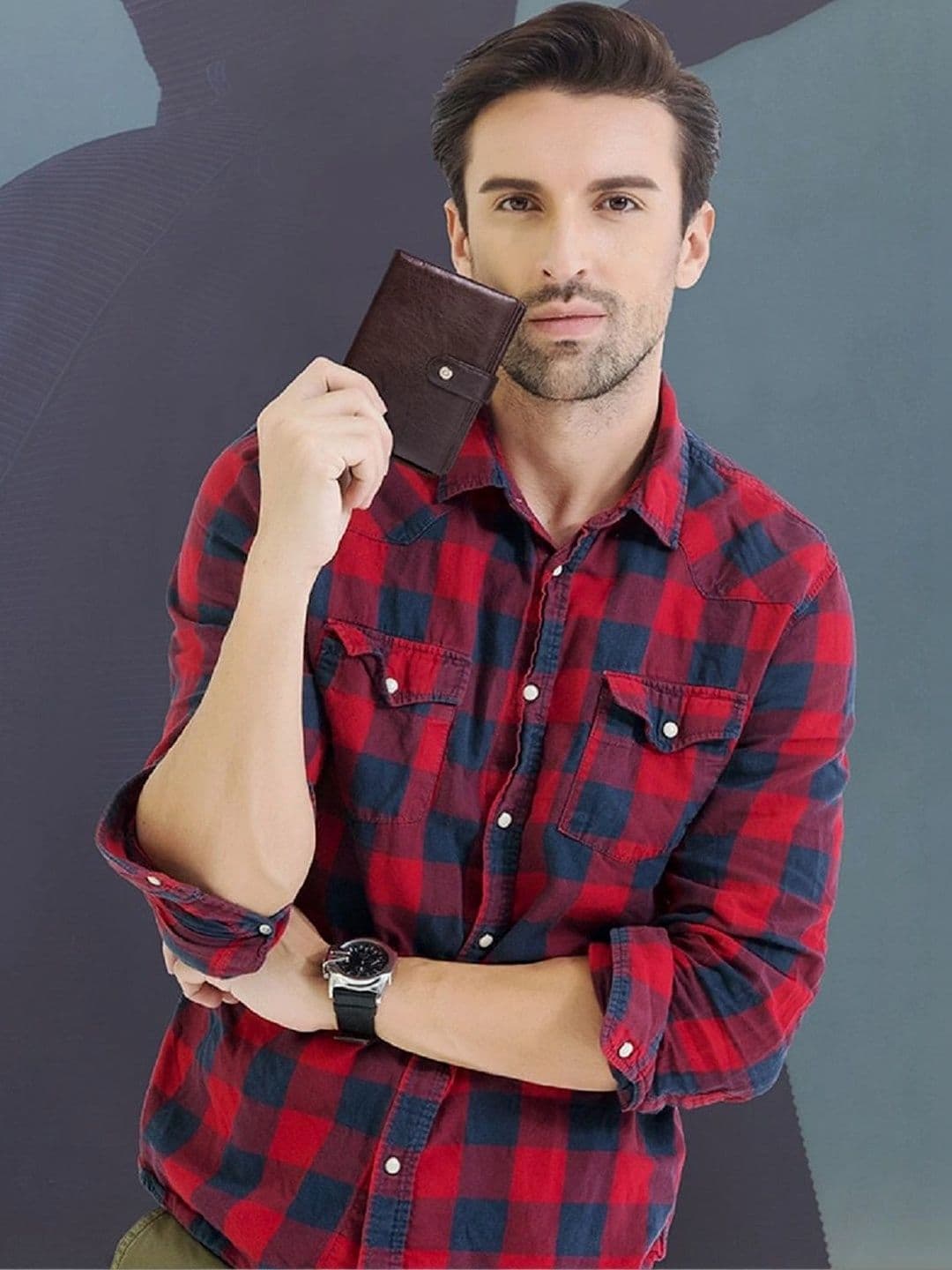 CONTACTS Unisex Leather Passport Holder thumbnail 4