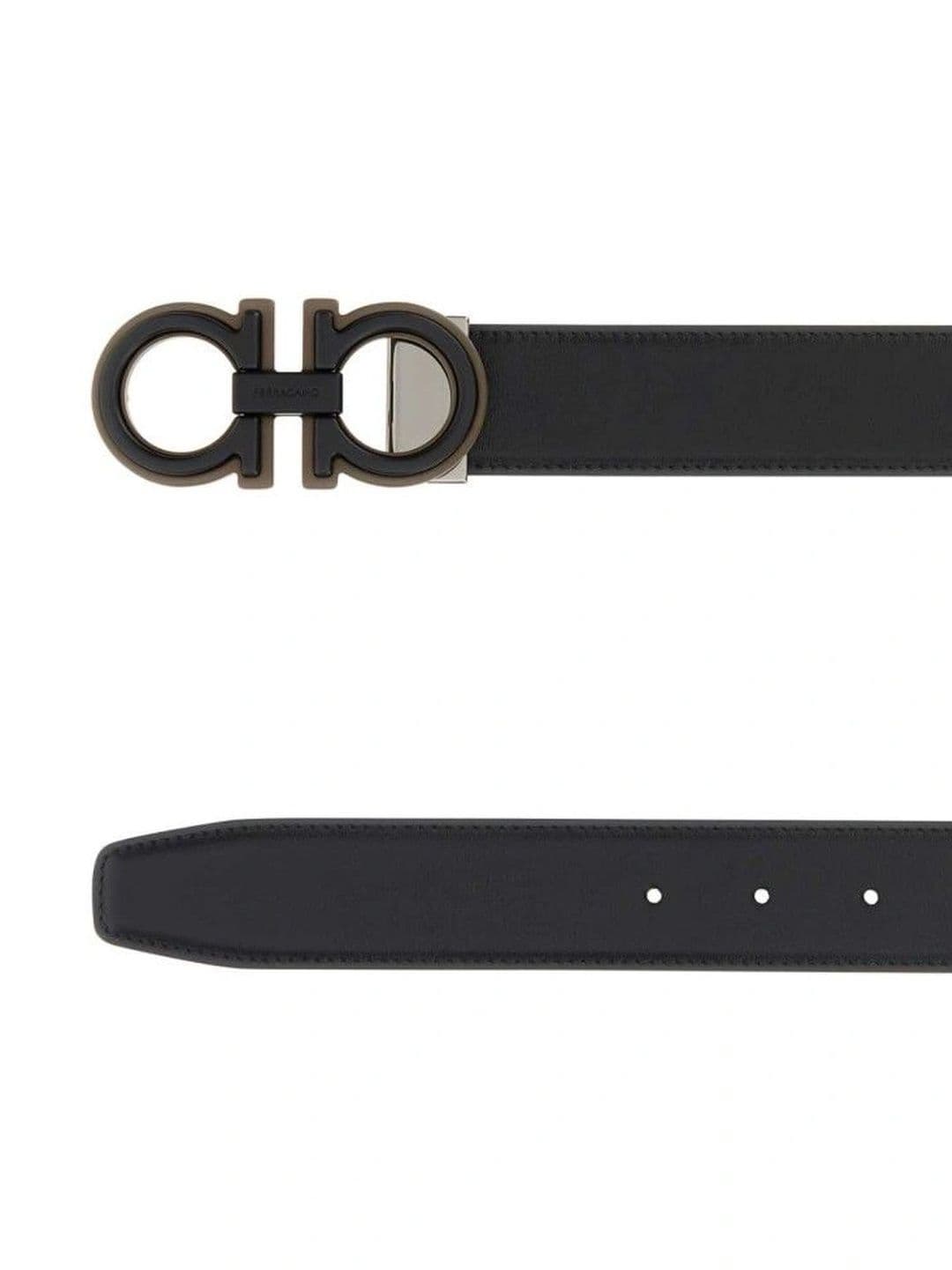 Ferragamo Men Leather Reversible Formal Belt thumbnail 3
