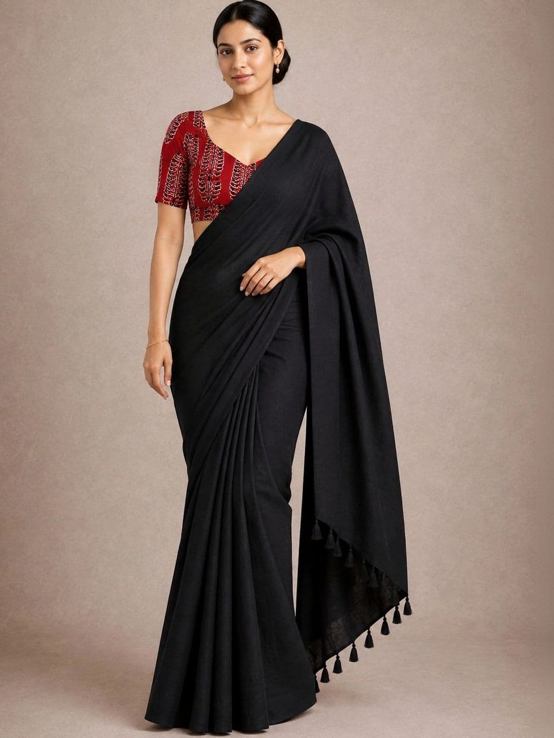OSARIO Pure Cotton Saree - view 1