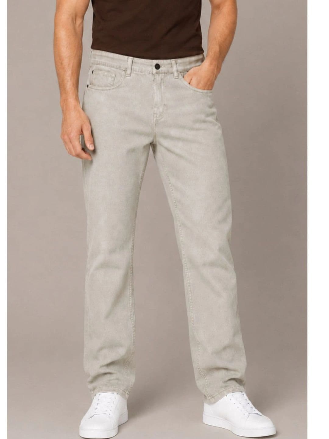 ZUSH Men Straight Fit Mid-Rise Stretchable Jeans - view 1