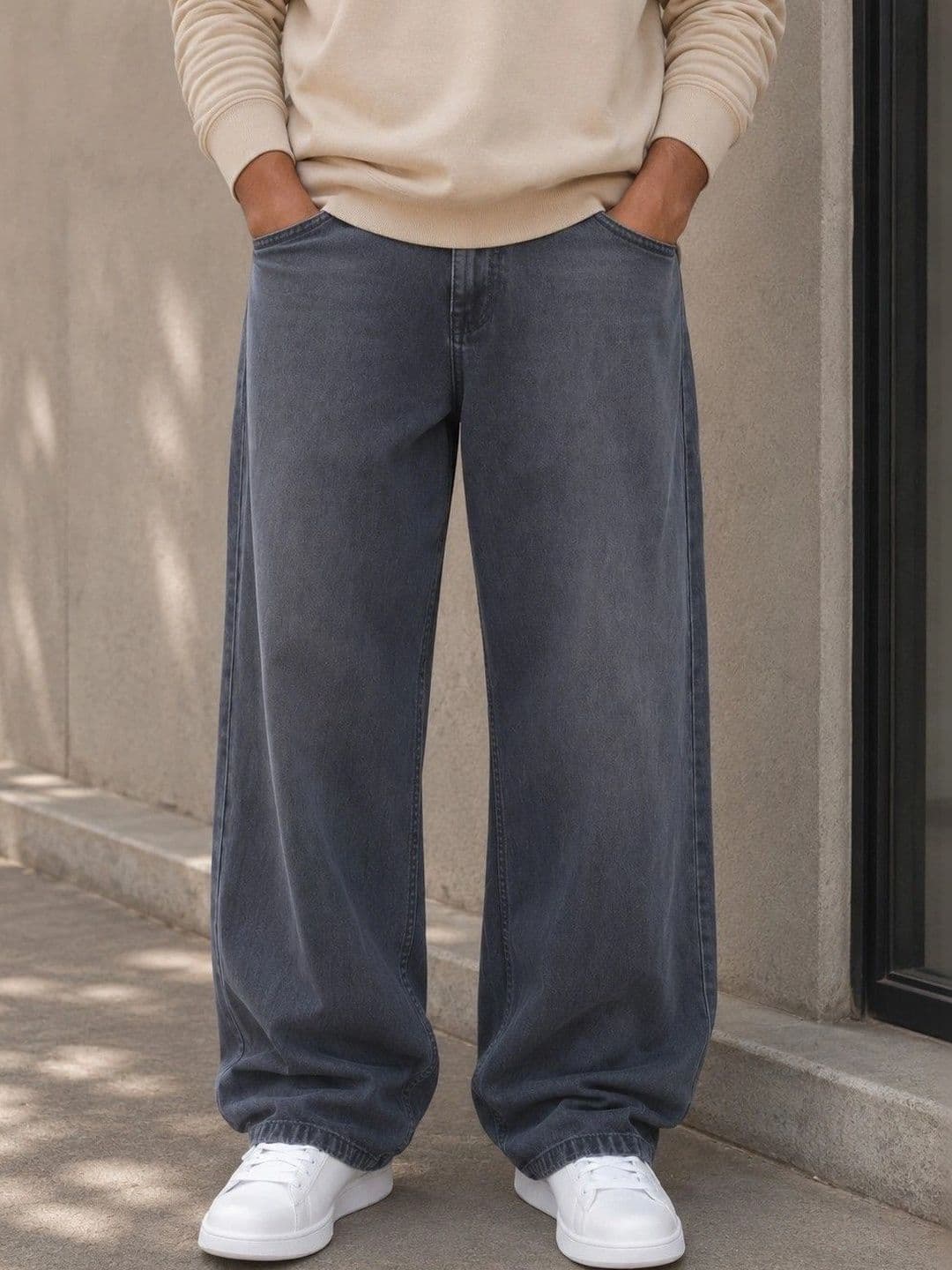 FICTION Men Comfort Mid-Rise Jeans - view 1