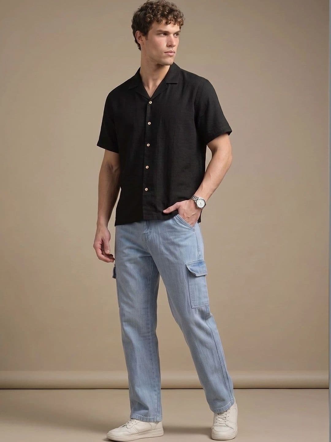 Moda Rapido Men Classic Regular Fit Mid-Rise Stretchable Jeans thumbnail 5