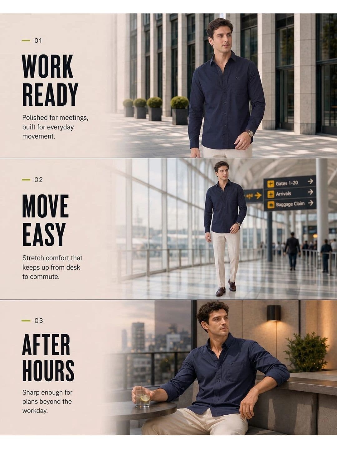 NOBERO Men Casual Shirt thumbnail 7