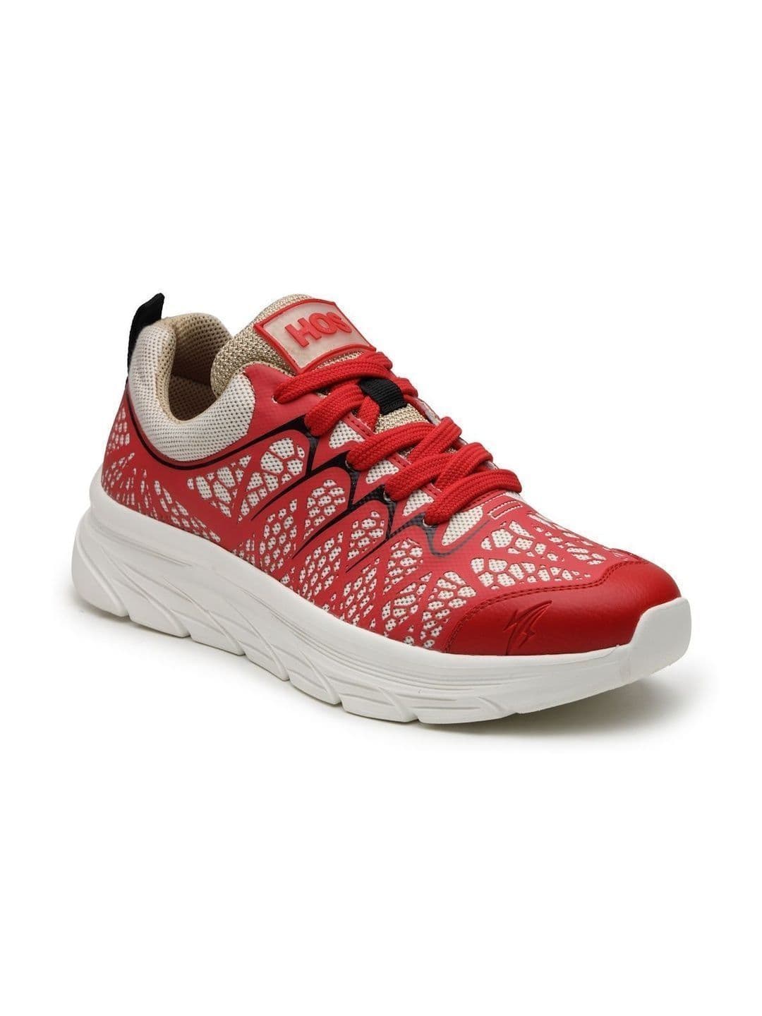 HOS Men FLORIO Textured PU Coated Leather Sneakers Lace-Up Casual Daily Wear Shoes thumbnail 6