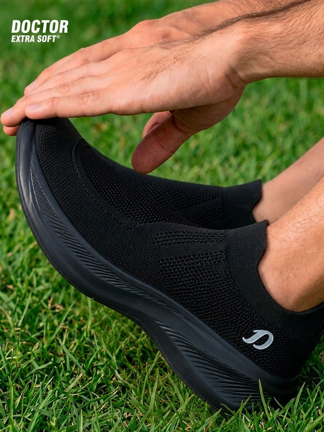 DOCTOR EXTRA SOFT Men Running Non-Marking Shoes - view 1