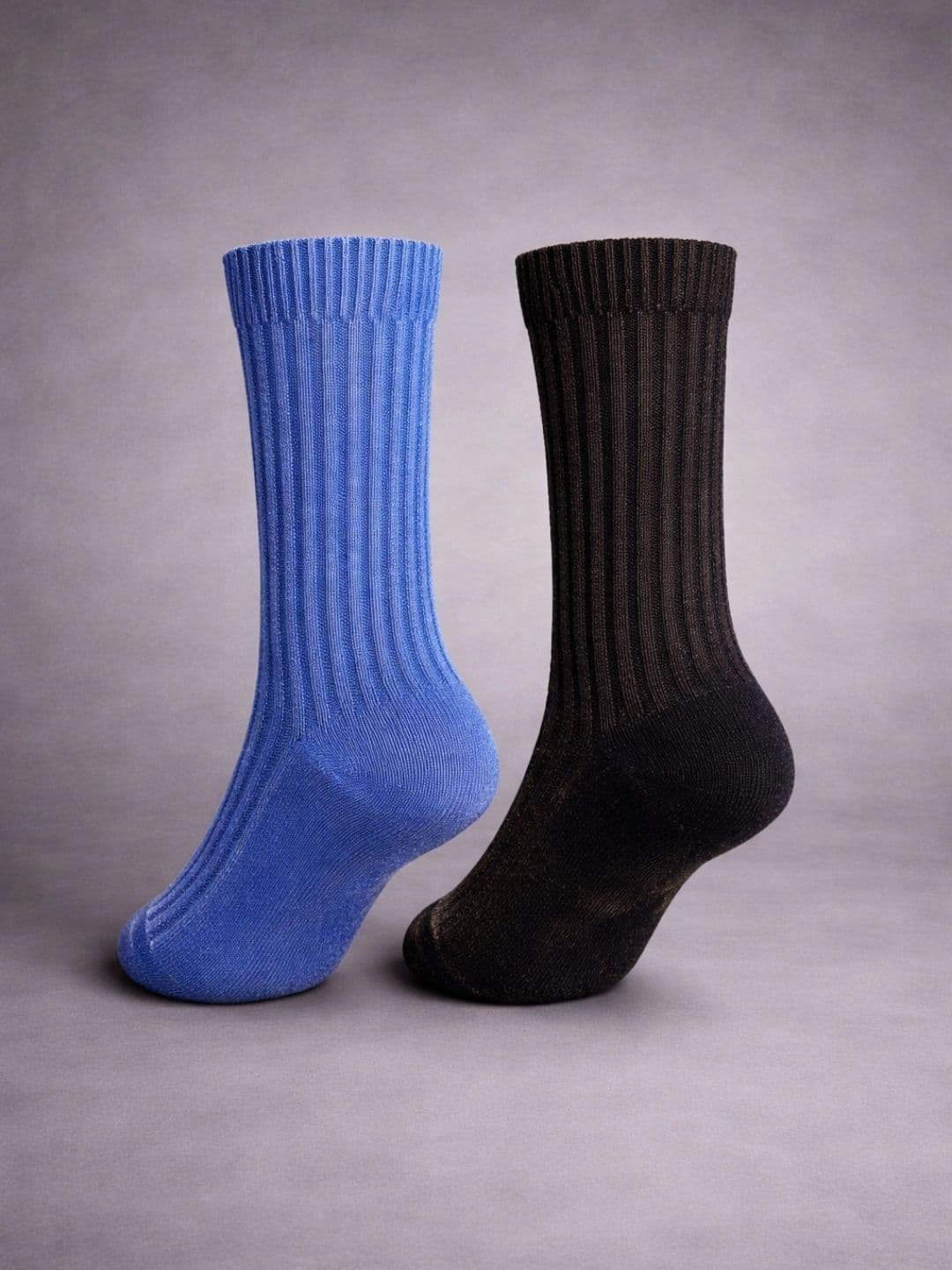ASQUAREDD Unisex Pack of 2 Cotton Assorted Patterned Calf Length Socks thumbnail 2