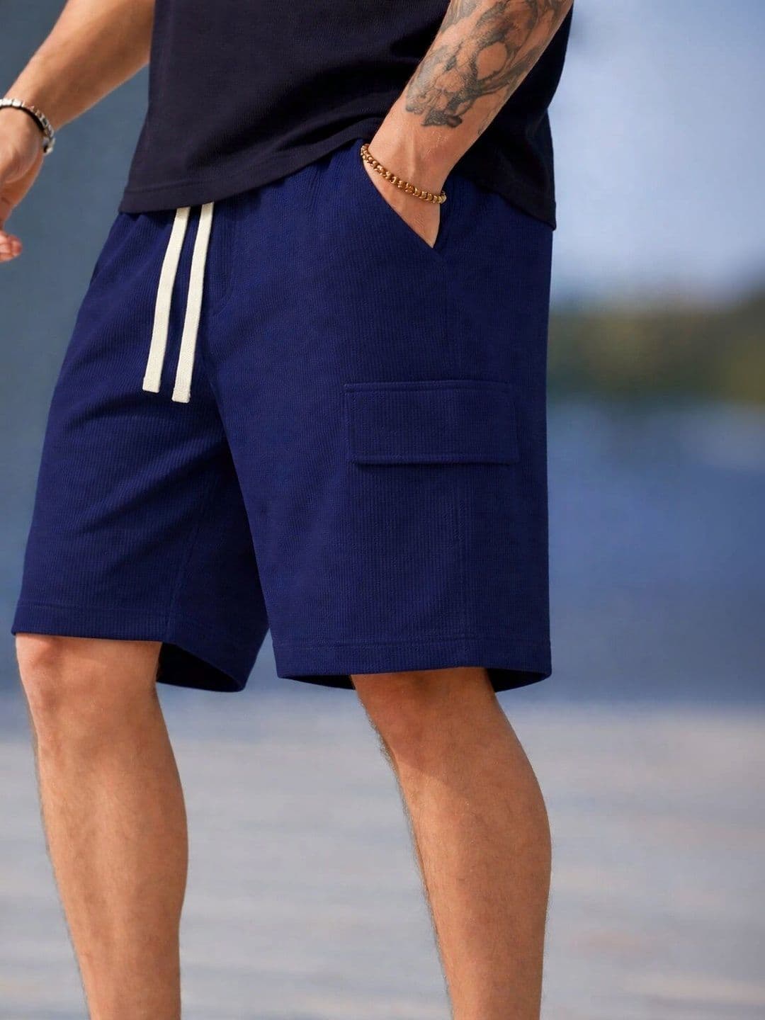 Mast & Harbour Men Cargo Shorts thumbnail 2