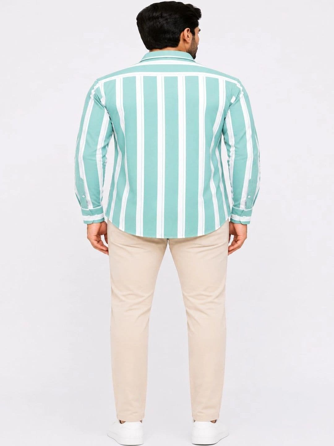 Copsang Men Standard Striped Casual Shirt thumbnail 2