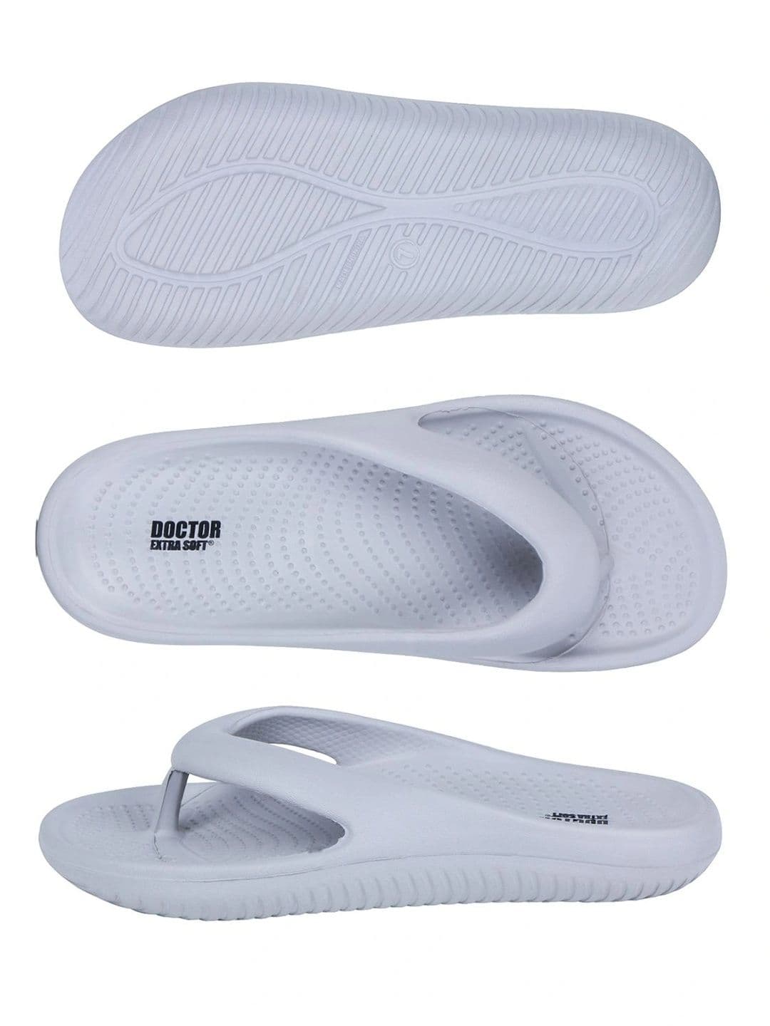 DOCTOR EXTRA SOFT Men Croslite Thong Flip-Flops thumbnail 3