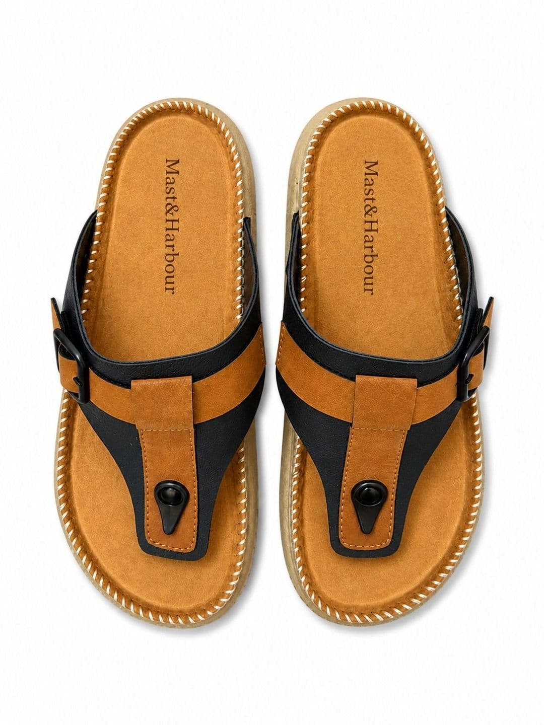 Mast & Harbour Men Comfort Sandals thumbnail 4