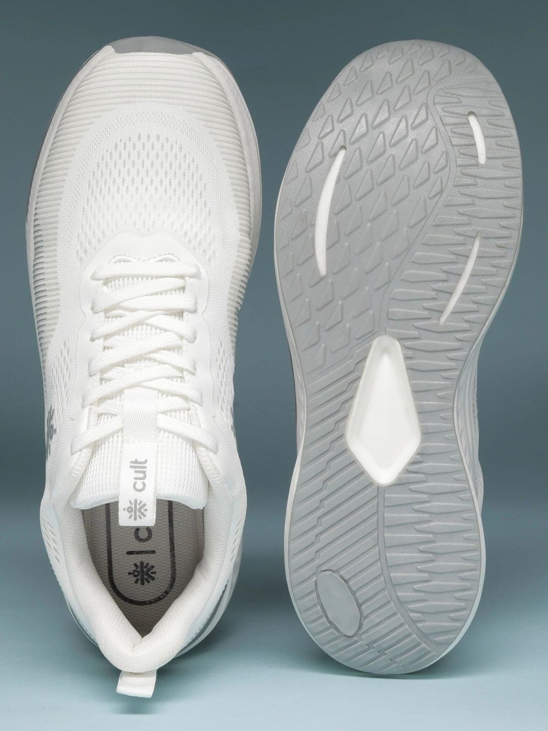 CULT Men Typhon Running Shoes - White thumbnail 4