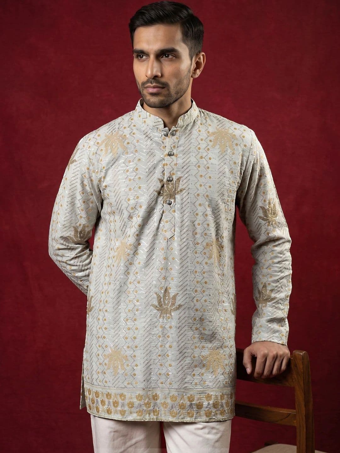 Jompers Men Kurta - view 1