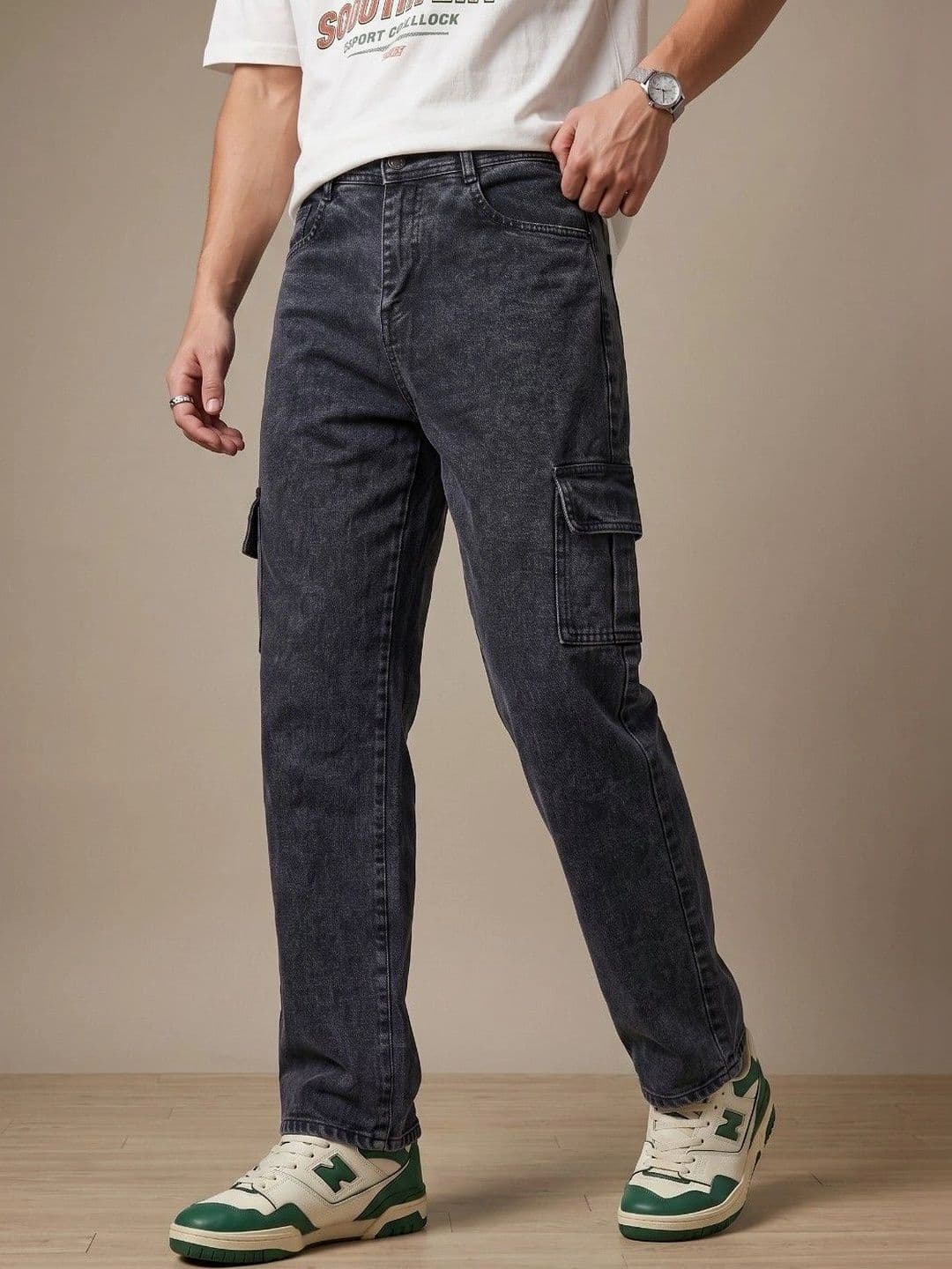 Moda Rapido Men Classic Regular Fit Mid-Rise Stretchable Jeans - view 1
