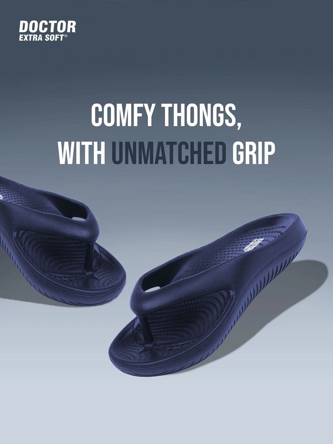 DOCTOR EXTRA SOFT Men Croslite Thong Flip-Flops thumbnail 4