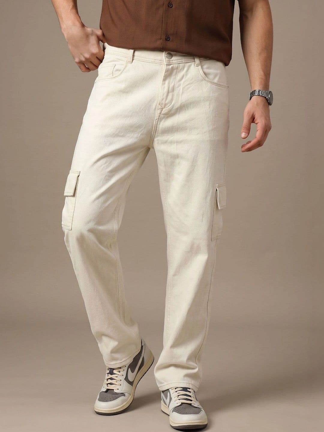 Metronaut Men Classic Regular Fit Mid-Rise Stretchable Jeans - view 1