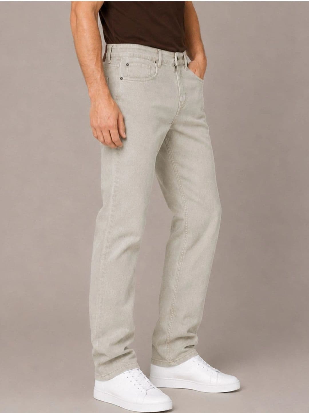 ZUSH Men Straight Fit Mid-Rise Stretchable Jeans thumbnail 4