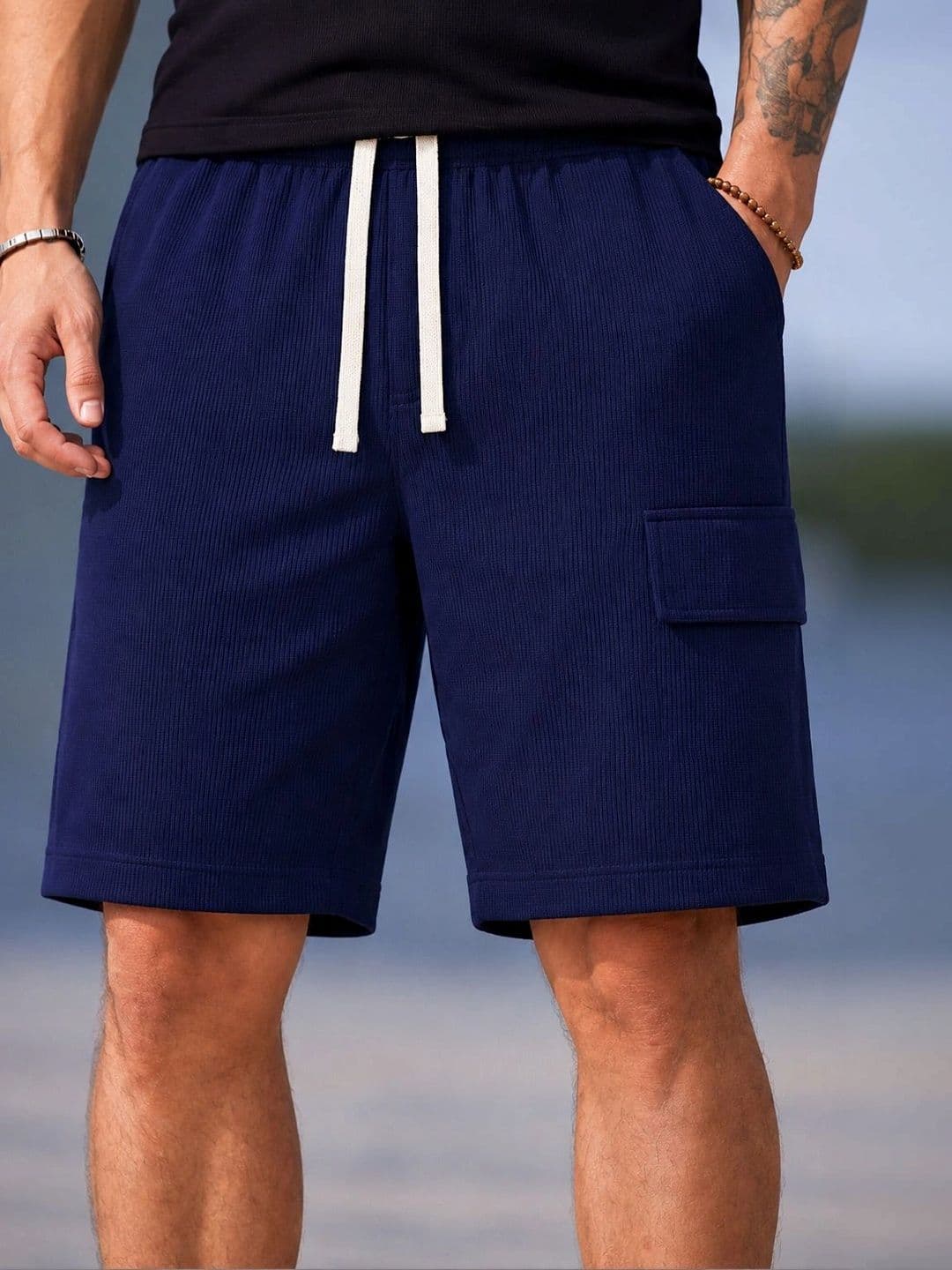 Mast & Harbour Men Cargo Shorts thumbnail 5