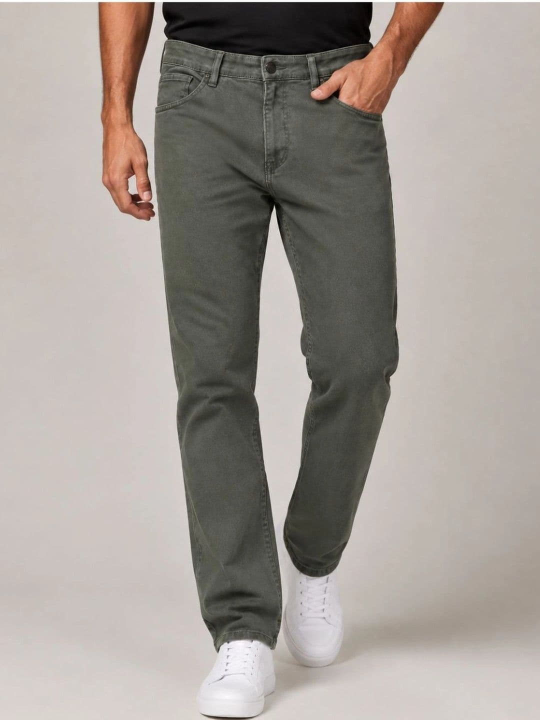 ZUSH Men Straight Fit Mid-Rise Stretchable Jeans thumbnail 6