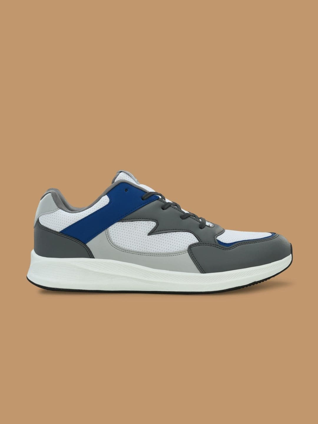 OFF LIMITS Men White Mesh Running Non-Marking Shoes thumbnail 7