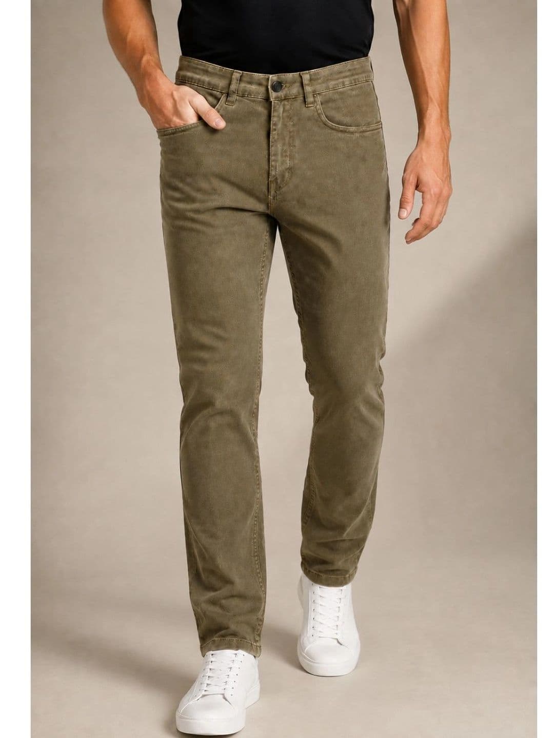 ZUSH Men Straight Fit Mid-Rise Stretchable Jeans thumbnail 3