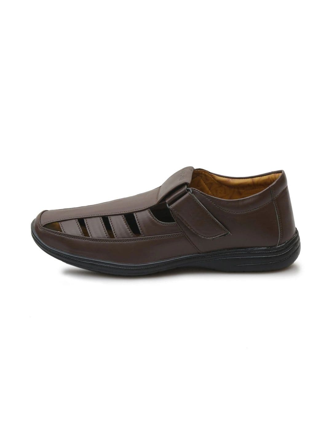 LIGERONATION Men Leather Shoe-Style Sandals thumbnail 3
