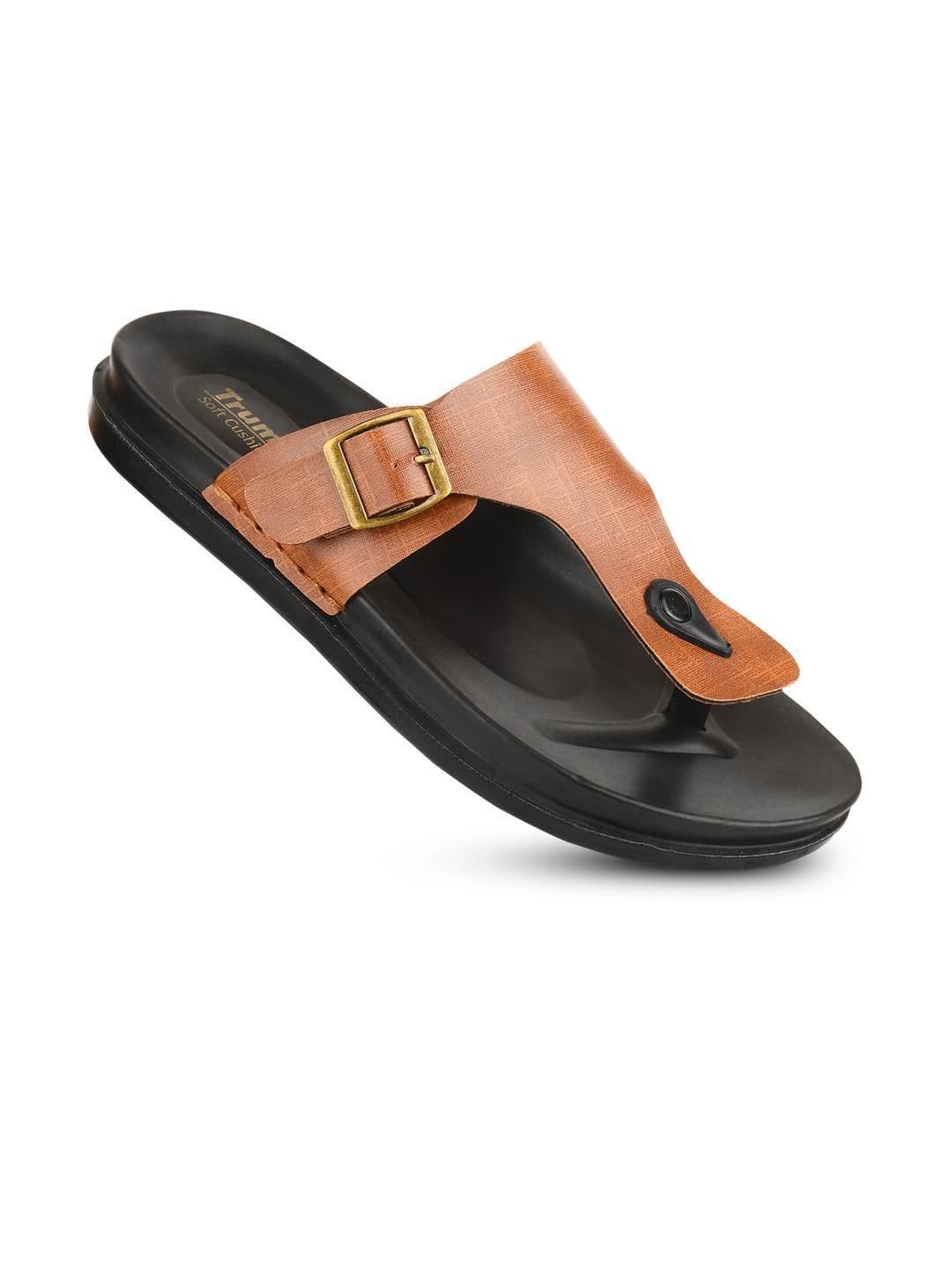 Trump Men Tan Flip Flops thumbnail 2