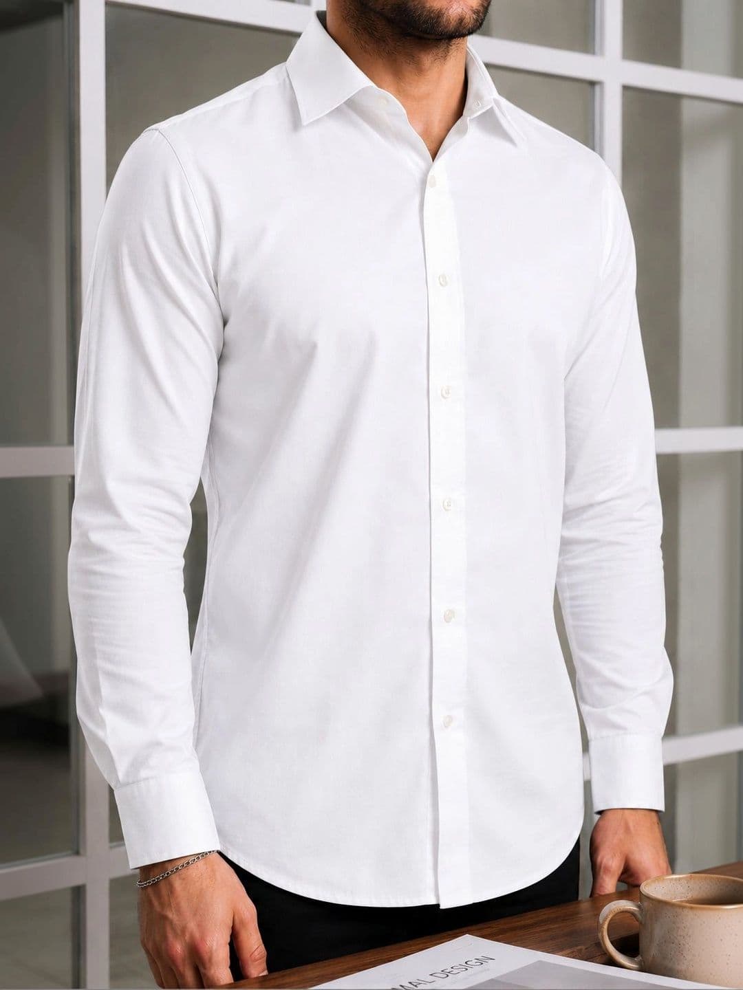 Mast & Harbour Men Comfort Casual Shirt thumbnail 7