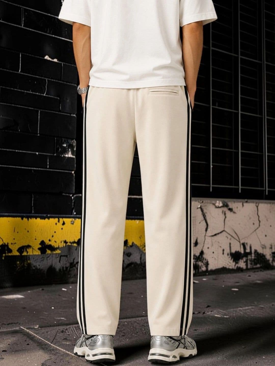 MOJAMEDI Men Straight Fit Training Track Pants thumbnail 4