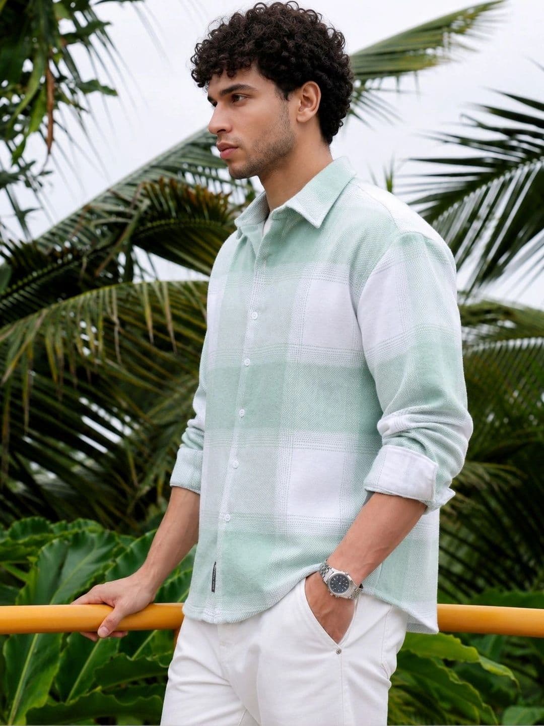 Metronaut Men Checked Casual Shirt thumbnail 3