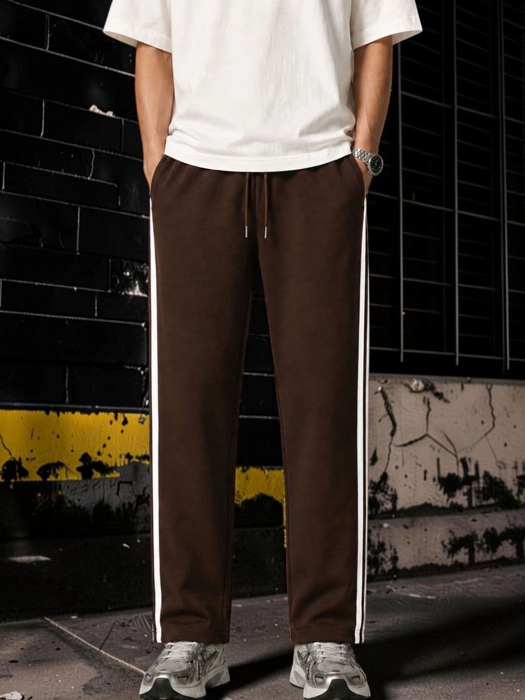 MOJAMEDI Men Straight Fit Training Track Pants - view 1