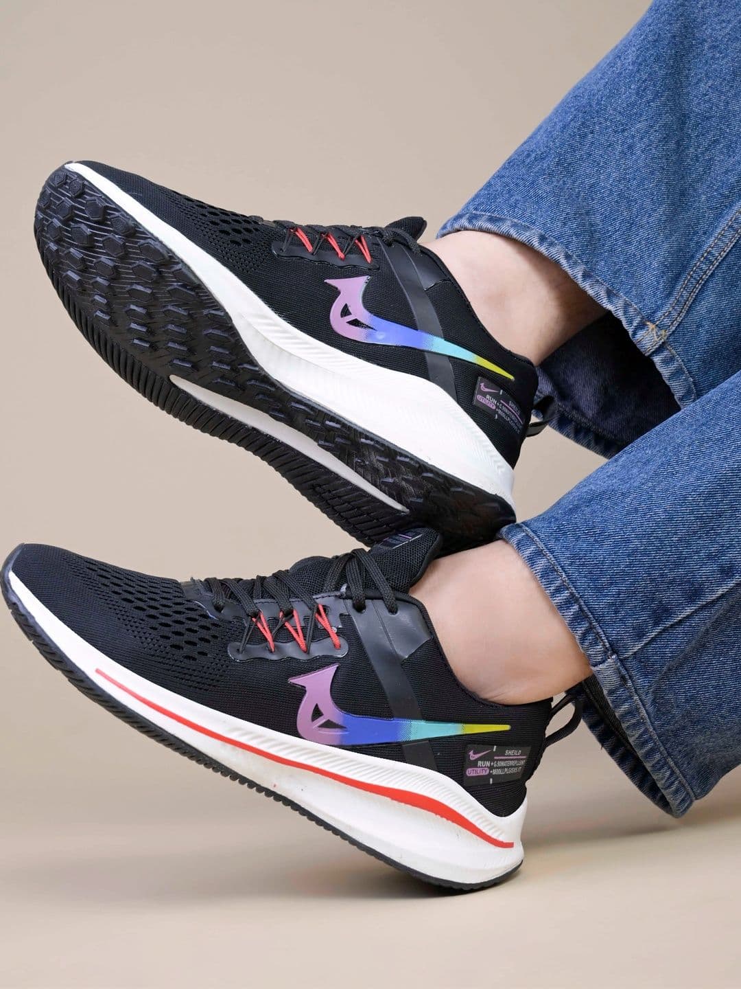 CLD Men Mesh Running Non-Marking Shoes thumbnail 7