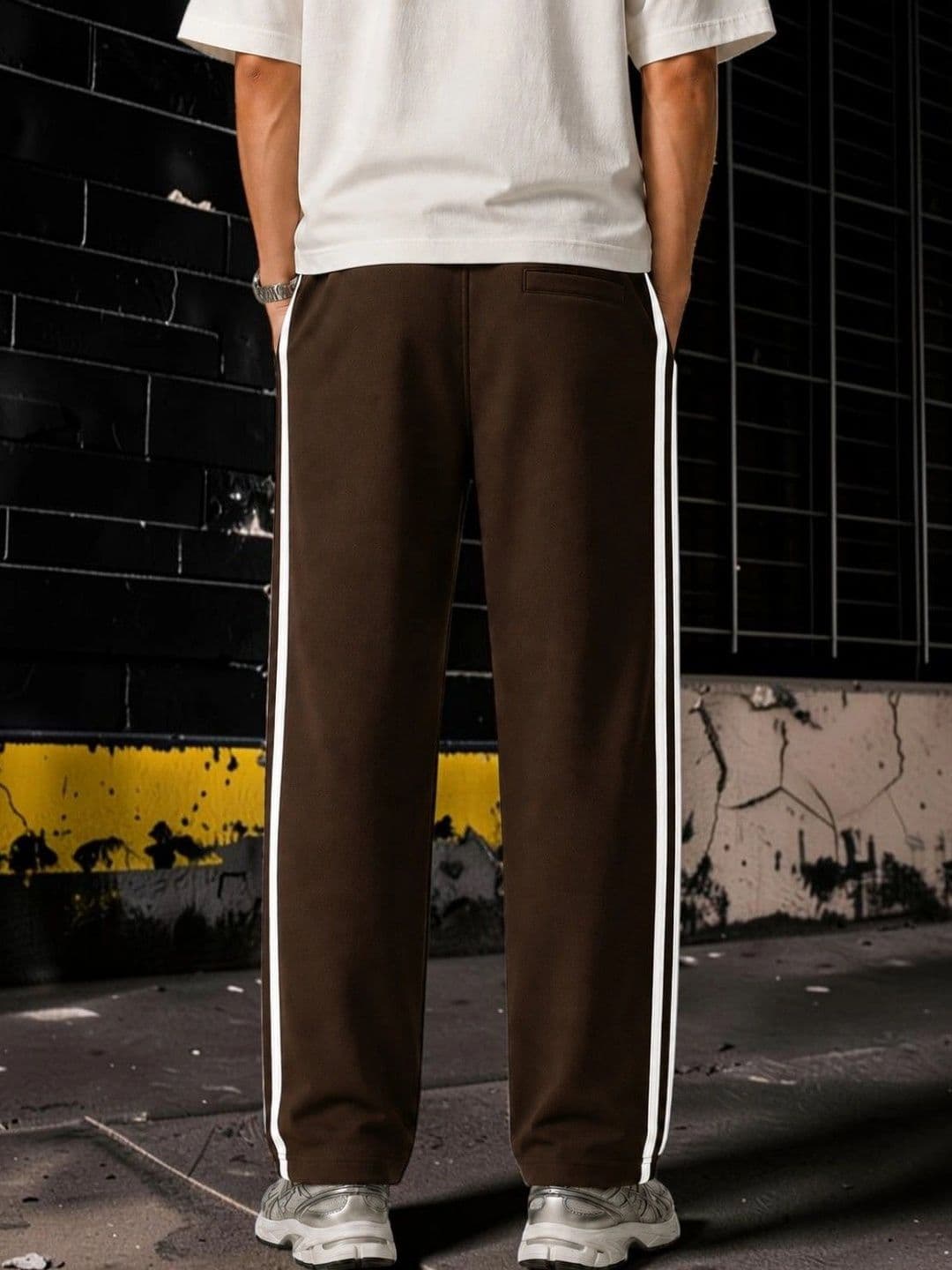 MOJAMEDI Men Straight Fit Training Track Pants thumbnail 2