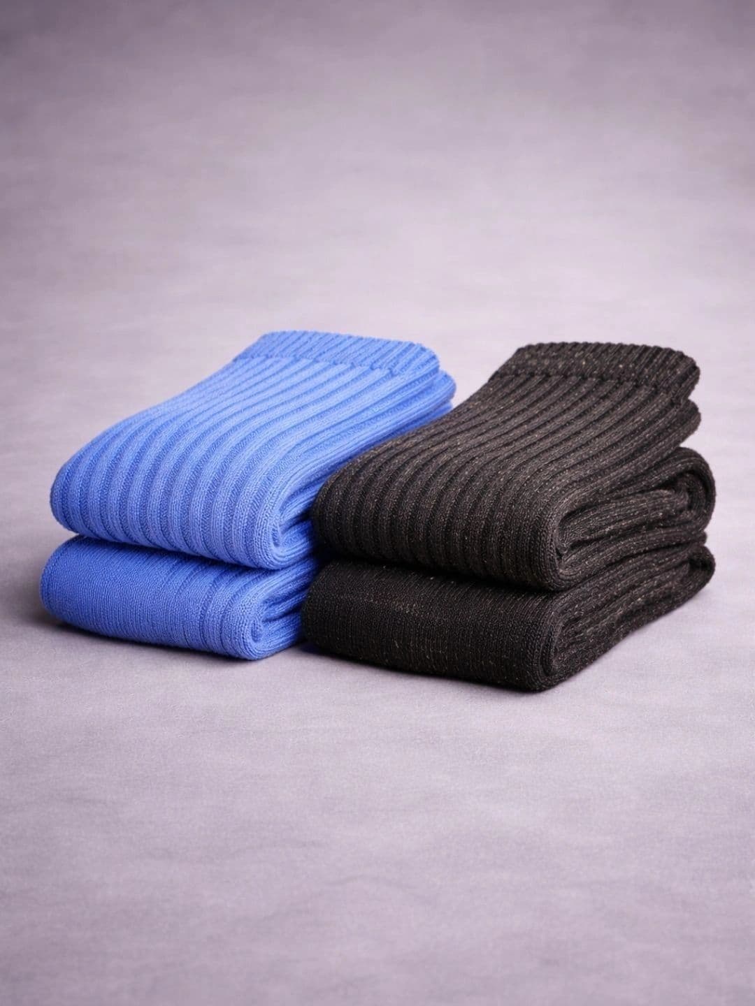ASQUAREDD Unisex Pack of 2 Cotton Assorted Patterned Calf Length Socks thumbnail 3