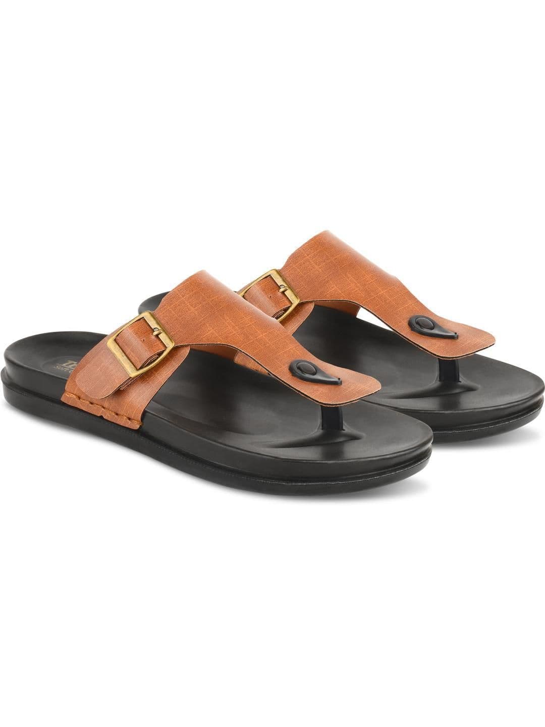 Trump Men Tan Flip Flops thumbnail 4