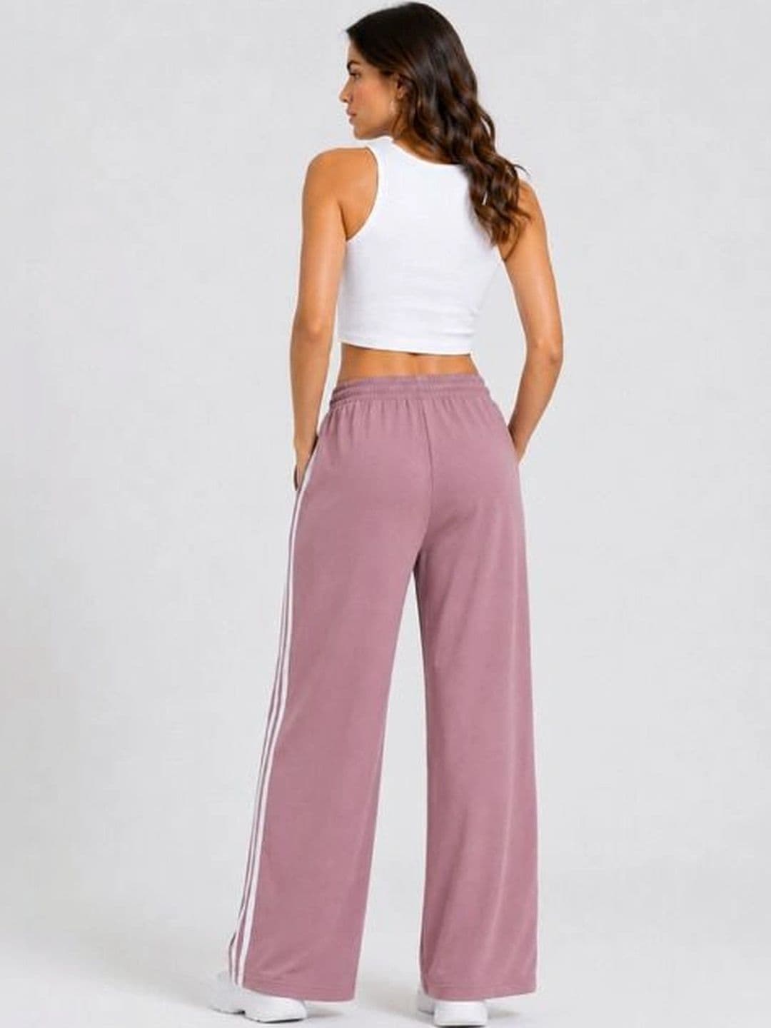 TNQ Women Striped Palazzos thumbnail 4