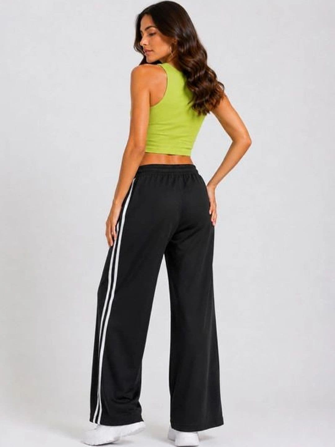 TNQ Women Striped Palazzos thumbnail 4