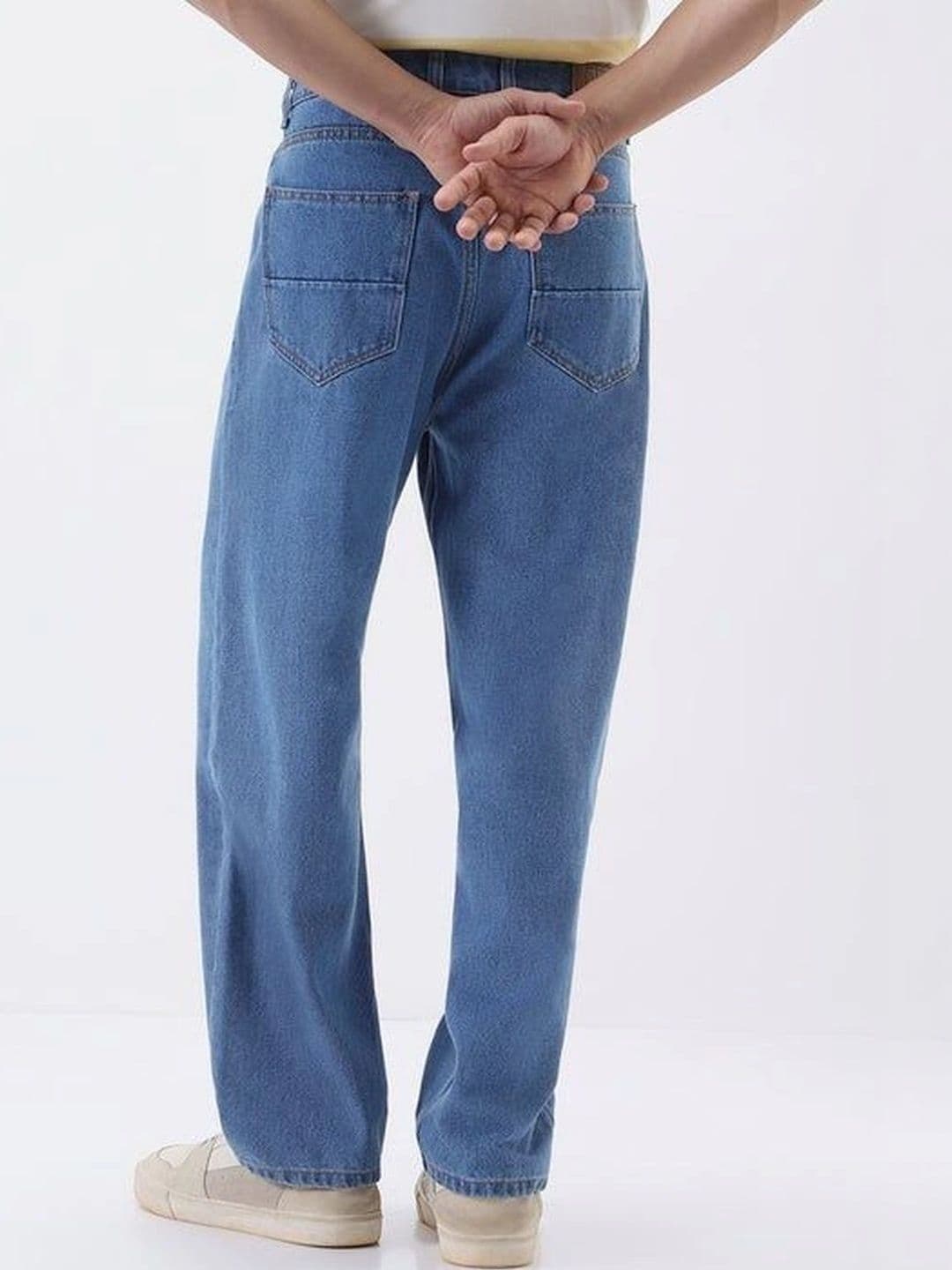 SHIRODHARI Men Straight Fit Low-Rise Jeans thumbnail 2