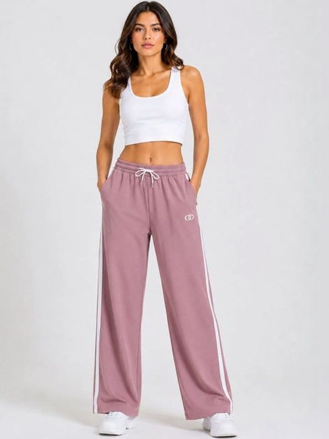 TNQ Women Striped Palazzos - view 1