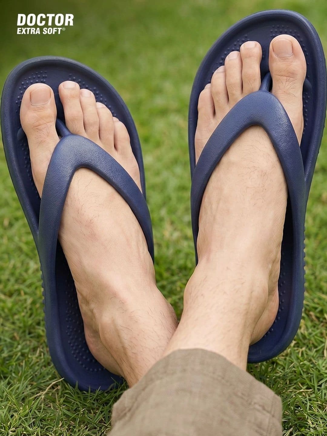 DOCTOR EXTRA SOFT Men Croslite Thong Flip-Flops - view 1