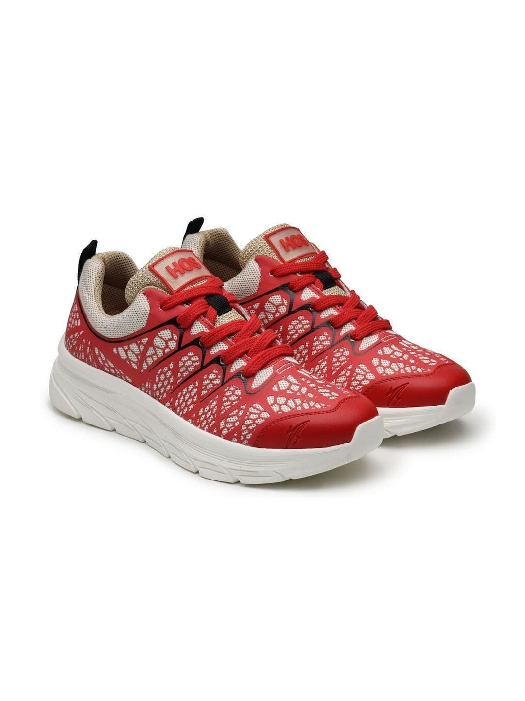 HOS Men FLORIO Textured PU Coated Leather Sneakers Lace-Up Casual Daily Wear Shoes thumbnail 7
