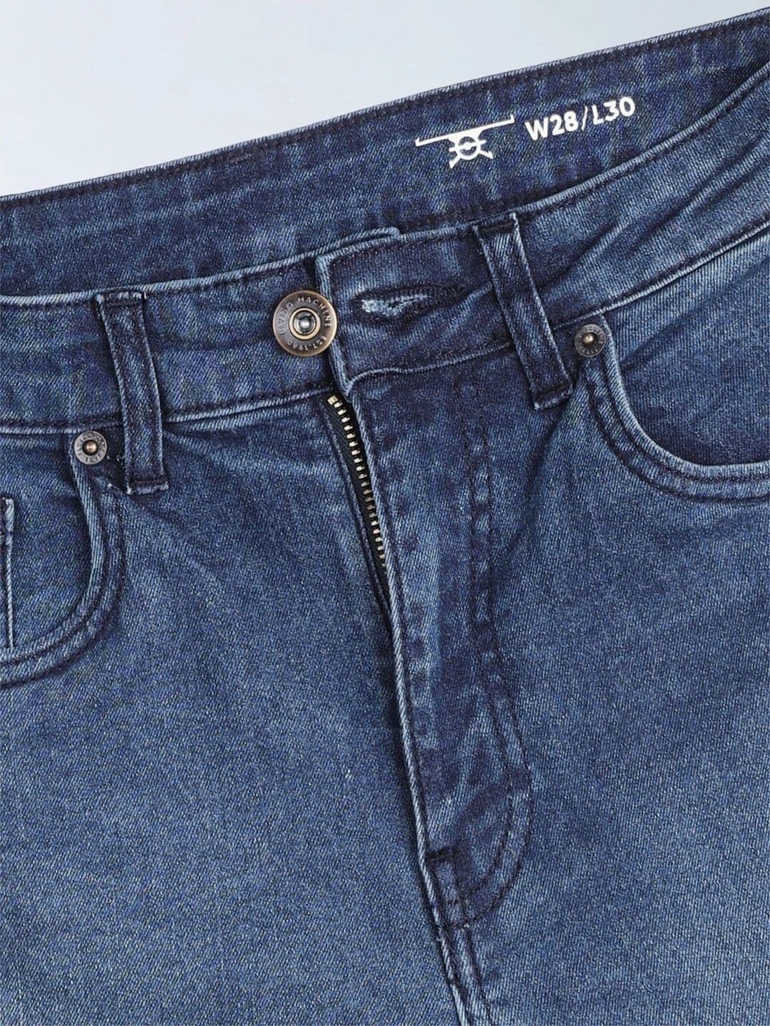 Flying Machine Women Flared High-Rise Low Distress Light Fade Stretchable Jeans thumbnail 6