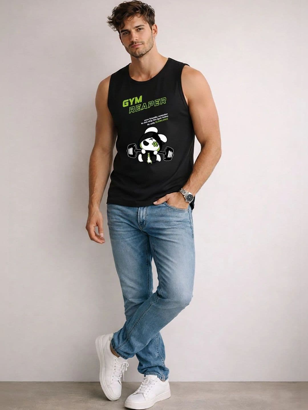 CRYPTIC Men Pack of 2 Printed Innerwear T-shirt thumbnail 6