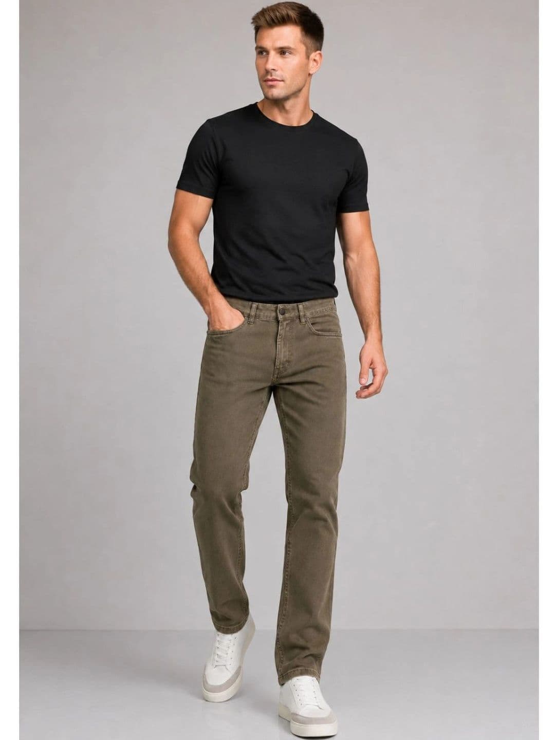 ZUSH Men Straight Fit Mid-Rise Stretchable Jeans thumbnail 4