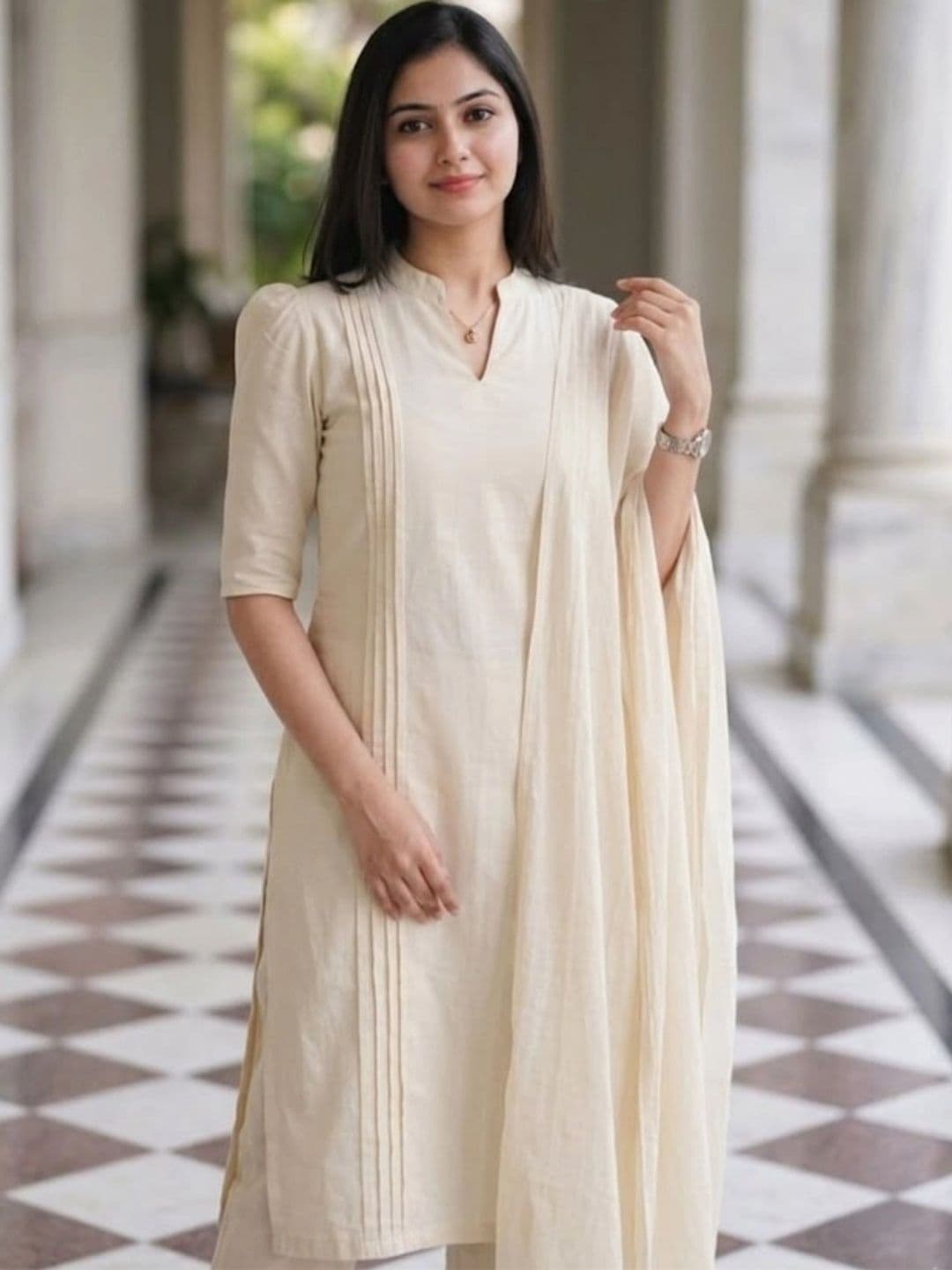 LeeliPeeri Designer Women Regular Kurta with Trousers & With Dupatta thumbnail 5