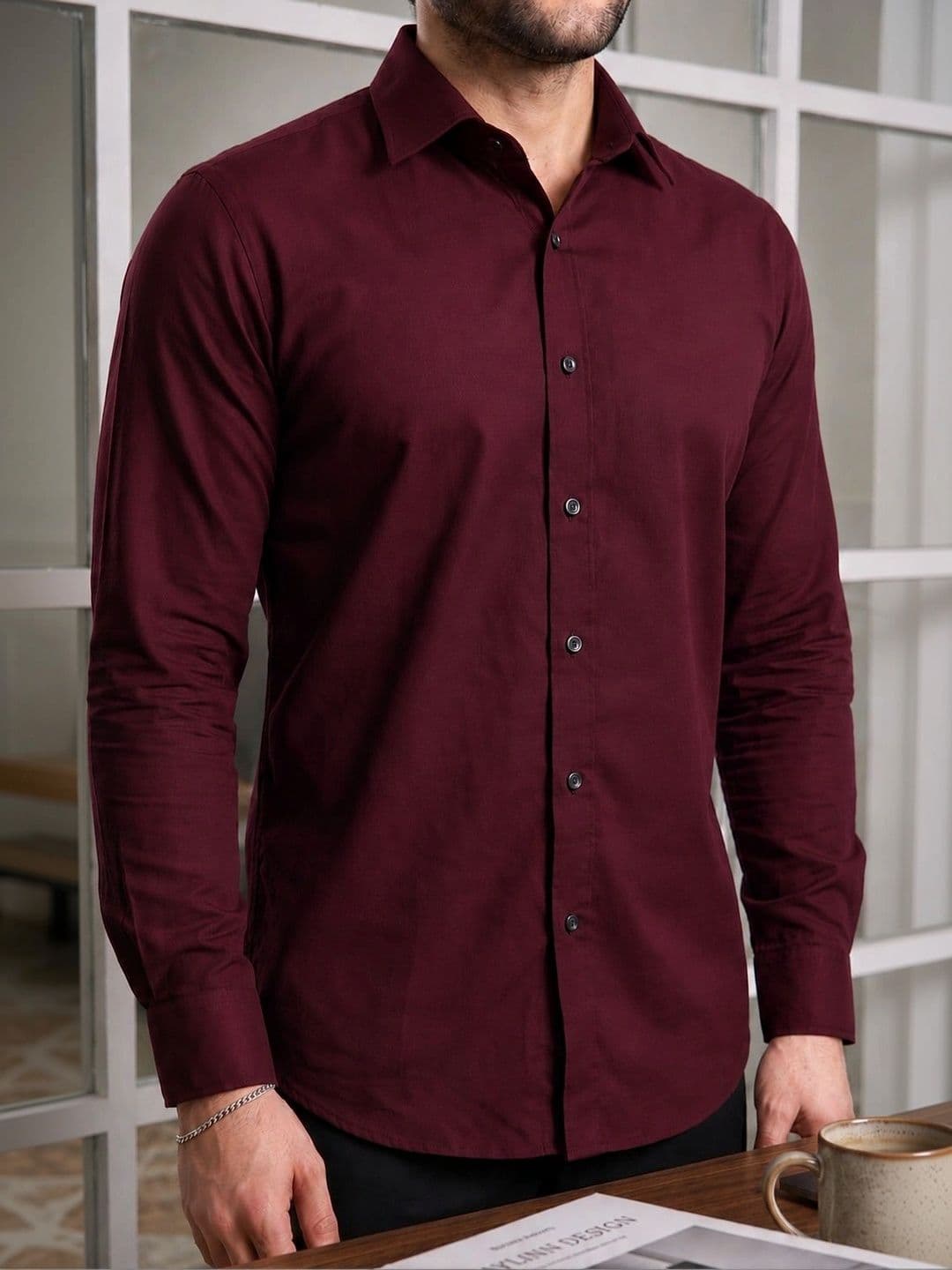 Mast & Harbour Men Comfort Casual Shirt thumbnail 3