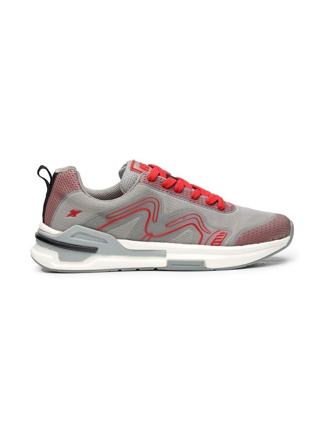 HOS Men Textured Lace-Up Casual Lightweight Comfortable Shoes thumbnail 7