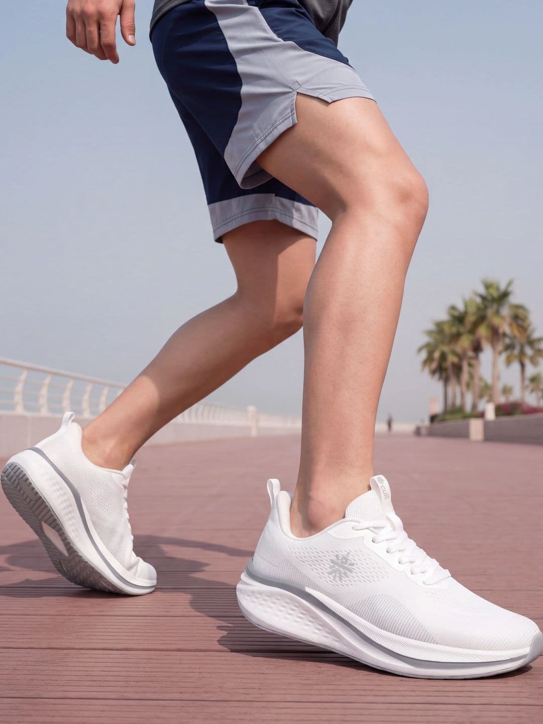 CULT Men Typhon Running Shoes - White thumbnail 3