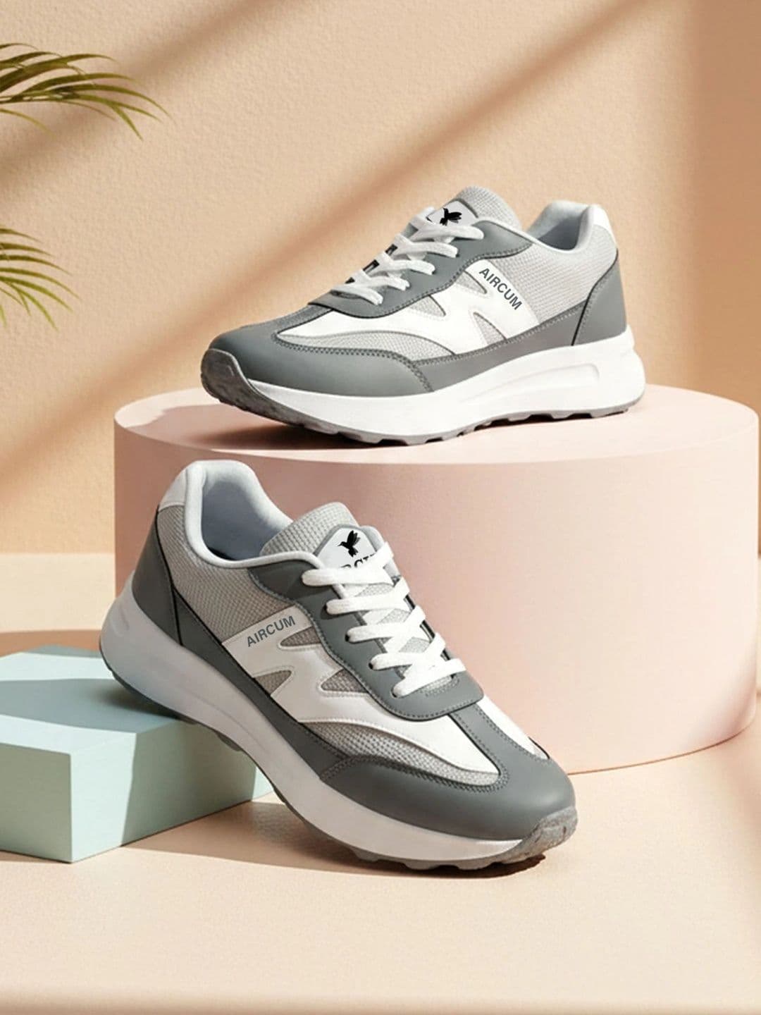 Aircum Men Mesh Running Non-Marking Shoes - view 1