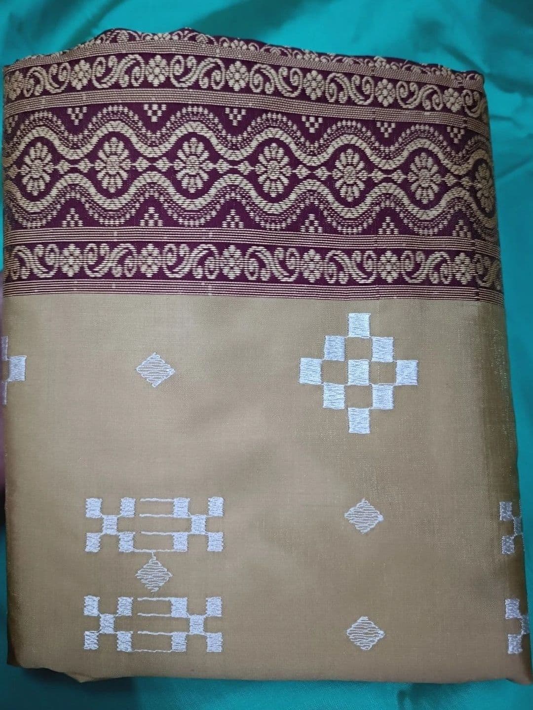 SHOPSILK Woven Design Zari Art Silk Sambalpuri Saree thumbnail 4