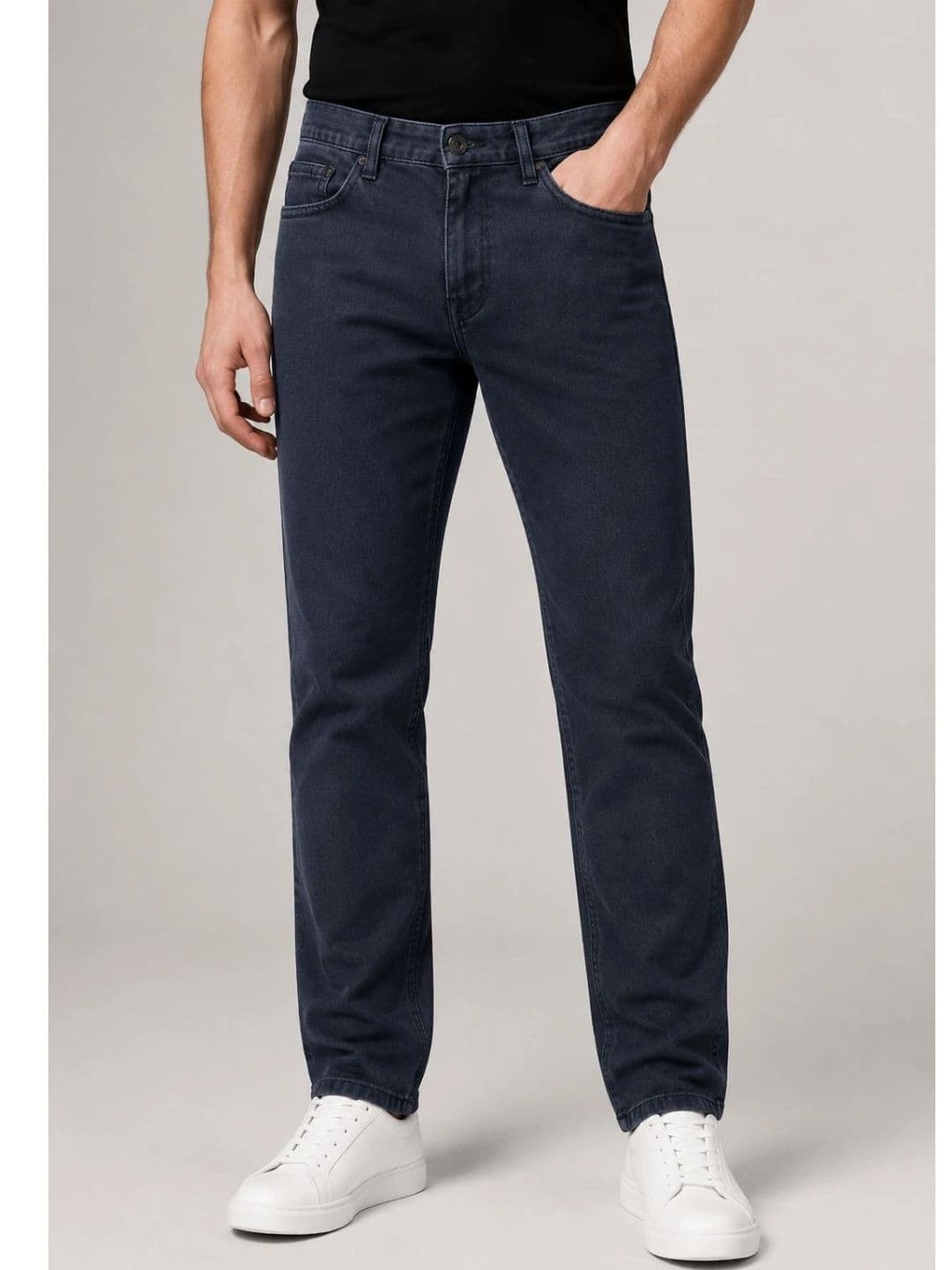 ZUSH Men Straight Fit Mid-Rise Stretchable Jeans - view 1
